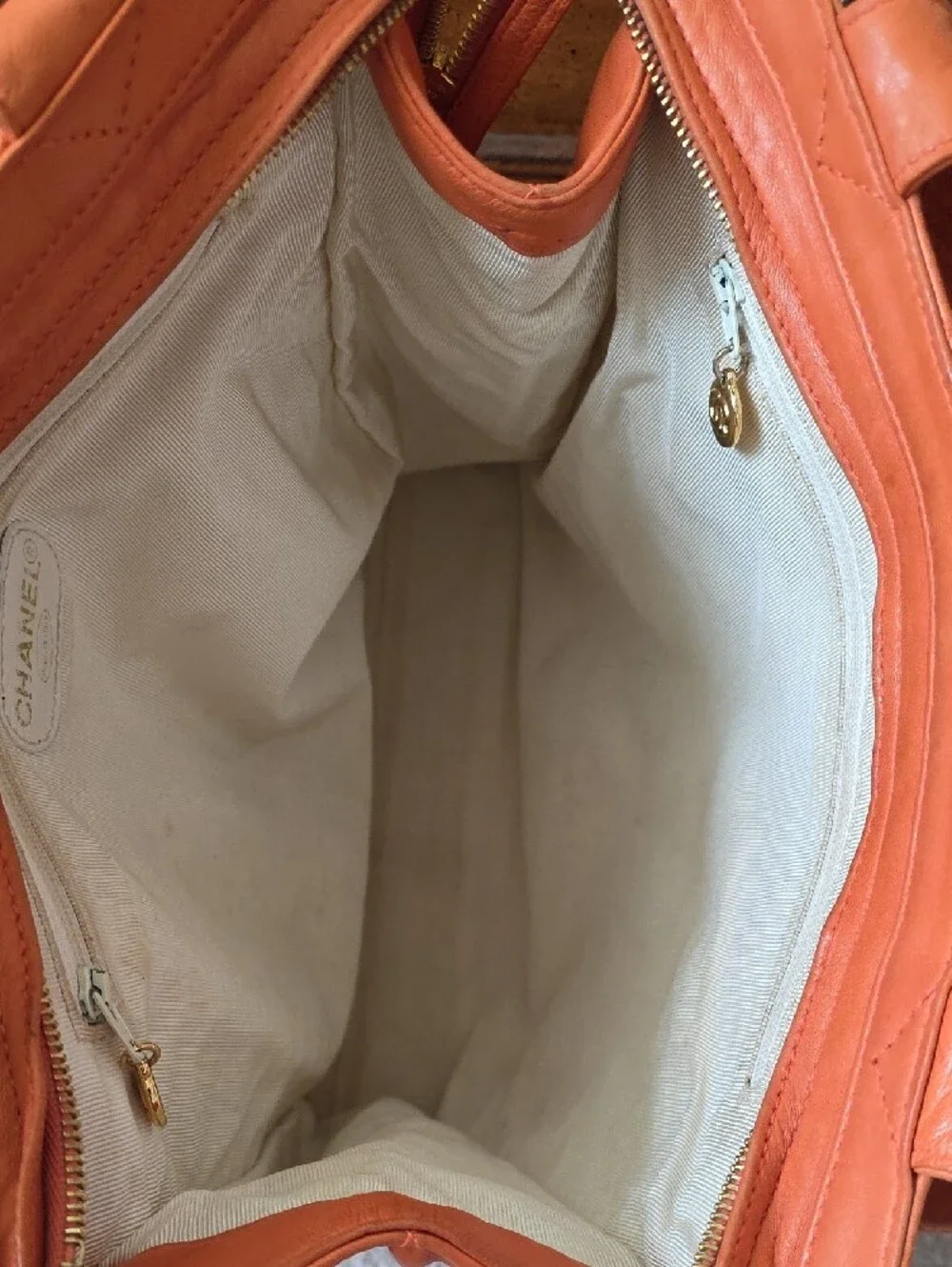 CHANEL Quilted Timeless Leather CC Turnlock Tote